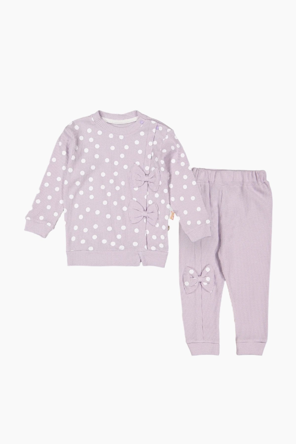 Beyaz Bebek - Riobbon Pajama 2pcs