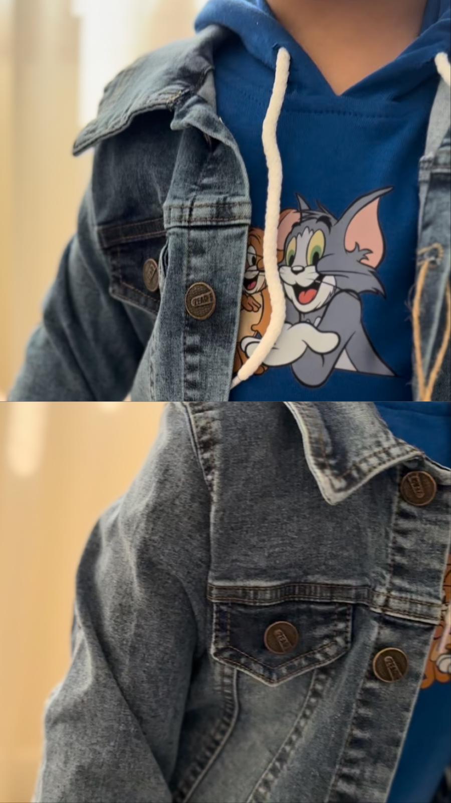 Tom and Jerry Jeans Outfit 3pcs
