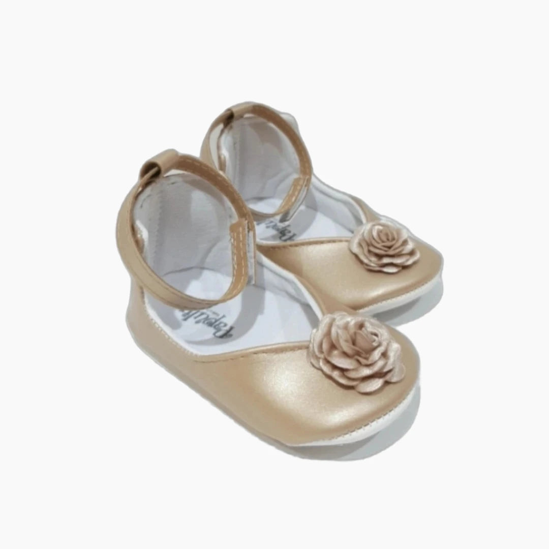 Gold Pretty Baby shoes - Soft Sole