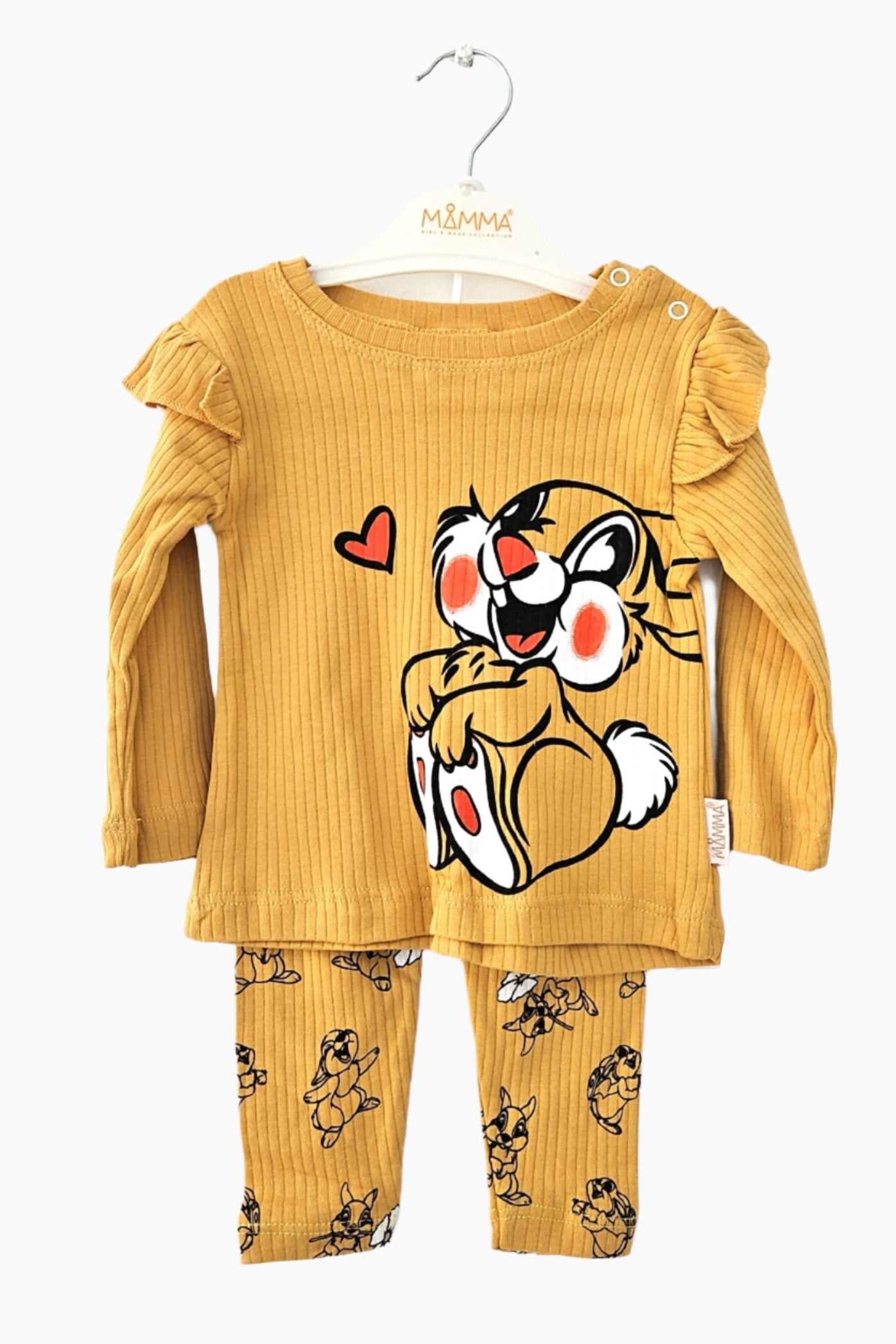 Lovely Rabbit Girl Pajama 2pcs