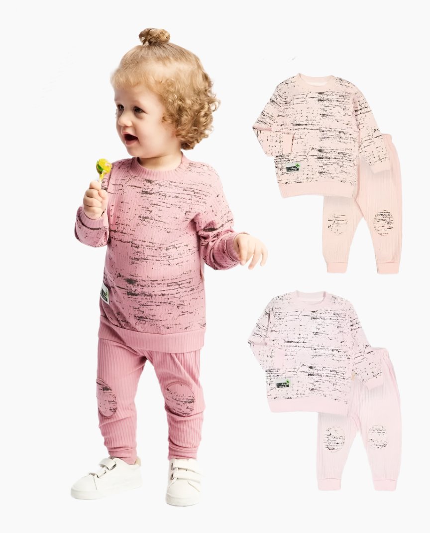 Beyaz Bebek - Wavy pajama 2pcs