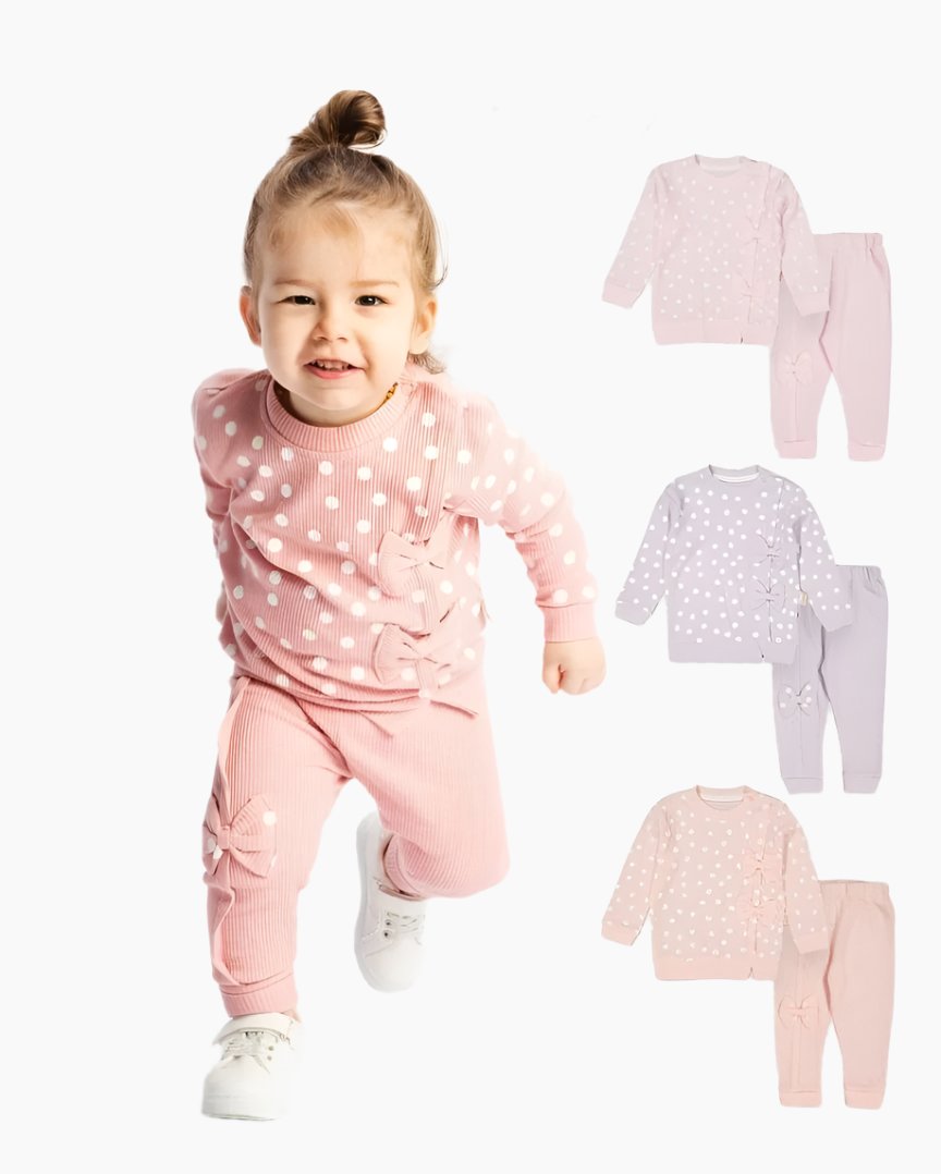 Beyaz Bebek - Riobbon Pajama 2pcs