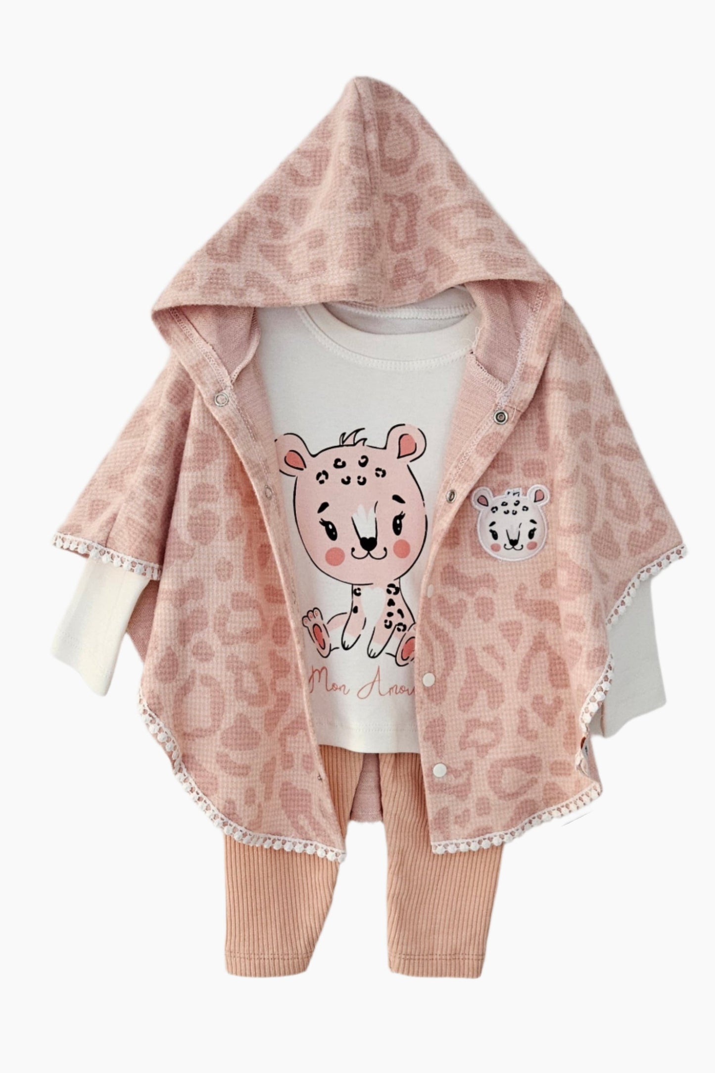 Cute Baby Fall Outfit 3pcs