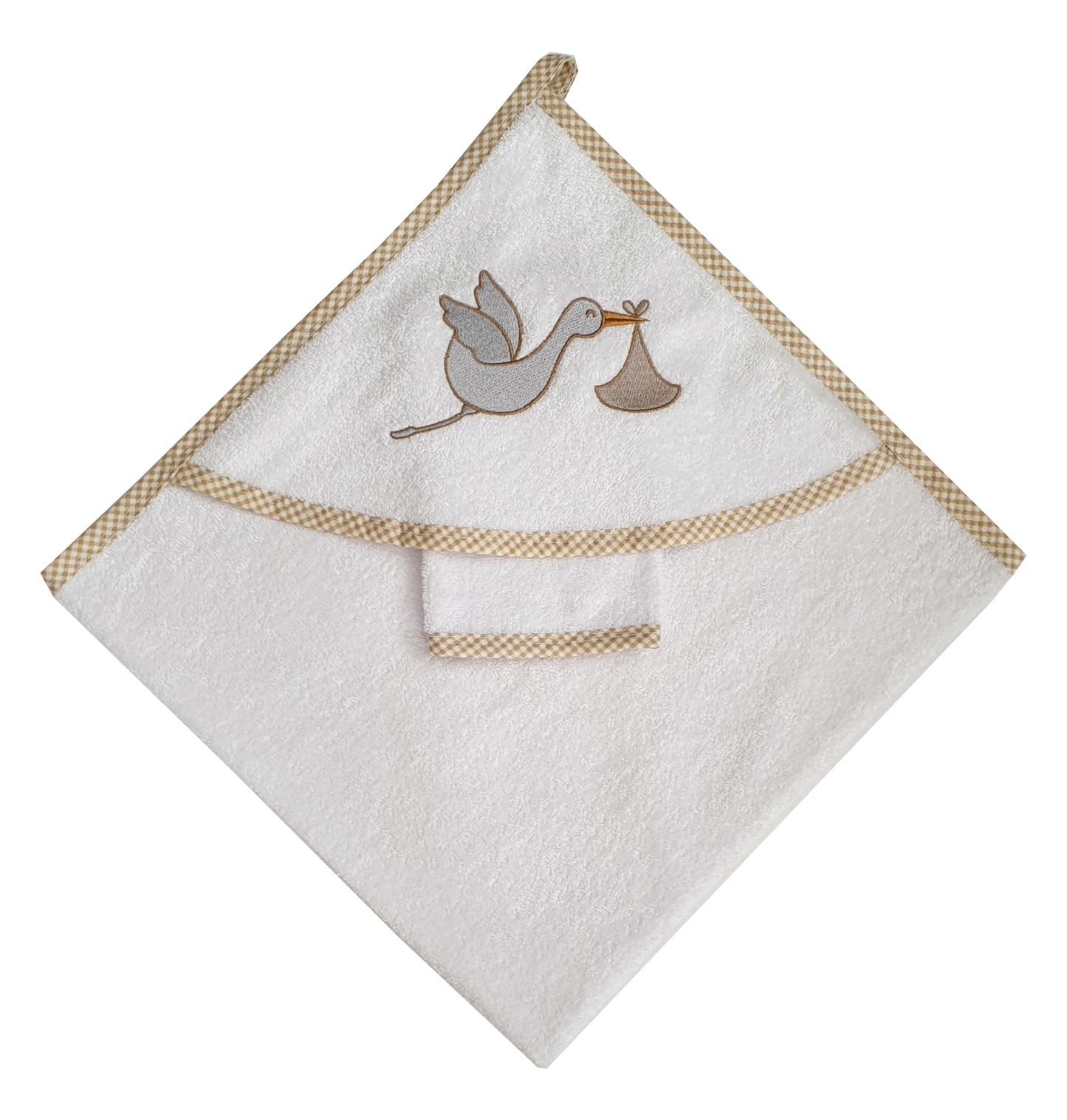 Baby hooded towel 2pcs
